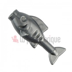 lego silver fish