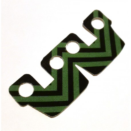 Clone Army Customs - Waistcape Green Black Stripes