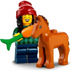 LEGO® Minifig Série 22 - le cheval et la palefrenière - 71032