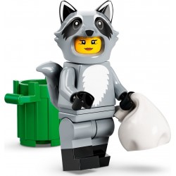 LEGO® Minifig Série 22 - la fan déguisée en raton laveur - 71032