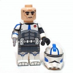 LPB - Pauldron Clone Wars (﻿Hand painted Blue) Star Wars Minifig Lego