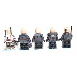 Clone Army Customs - Bad Batch Echo Wrecker Crosshair Hunter Tech Minifigs