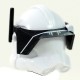 Clone Army Customs - Detail White print Black Visor