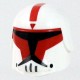 Clone Army Customs - Casque CWP1 Snow Red Arc