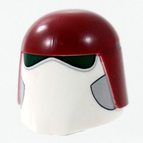 Clone Army Customs - Snow GM Dark Red Helmet