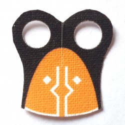 Clone Army Customs - Shoulder Cloth Pauldron 332 Orange