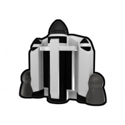 Lego Custom Arealight White Jetpack Set (La Petite Brique)