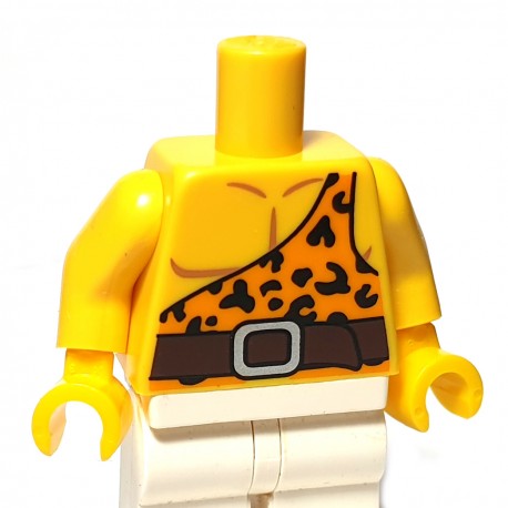 LEGO® - Torse Musclé, Léopard (Jaune)