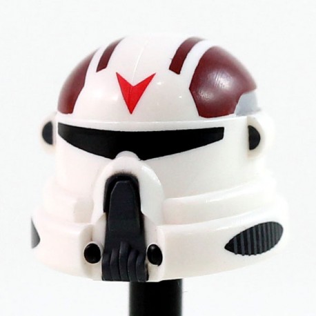 Clone Army Customs - Airborne Dark Red Rocket Helmet