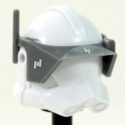 Clone Army Customs - Detail Visor Gris foncé - Impression Noire