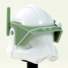 Clone Army Customs - Detail White Print Sand Green Visor