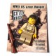 Lego Custom CITIZEN BRICK Minifig Ranger de l'armée Américaine (Seconde Guerre mondiale) (La Petite Brique)