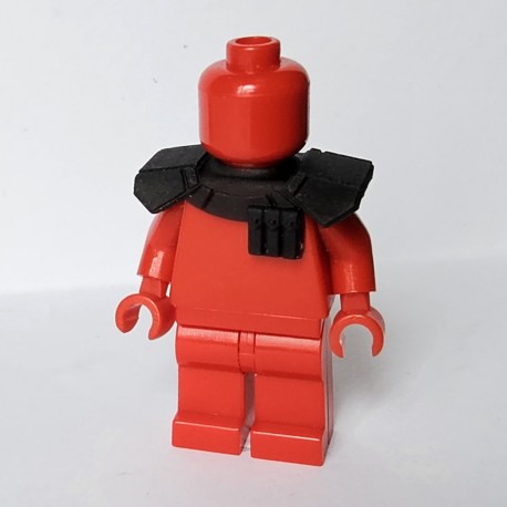 LPB - ARC Double Pauldron + Left pockets (Black) Star Wars Lego Minifig