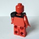 LPB - Pauldron Captain Rex (Black) Star Wars Lego Minifig