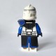 LPB - Epaulière Captain Rex (Peint à la main) pour Minifig Star Wars Lego Custom