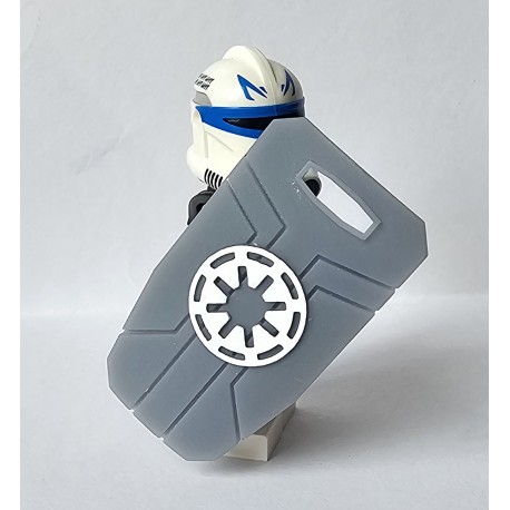 LPB - M3 Bulwark Blast Shield Clone Trooper Republic (Hand Painted) Lego Custom