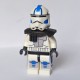 LPB - ARC Pauldron + right pockets (Black) Star Wars Minifig