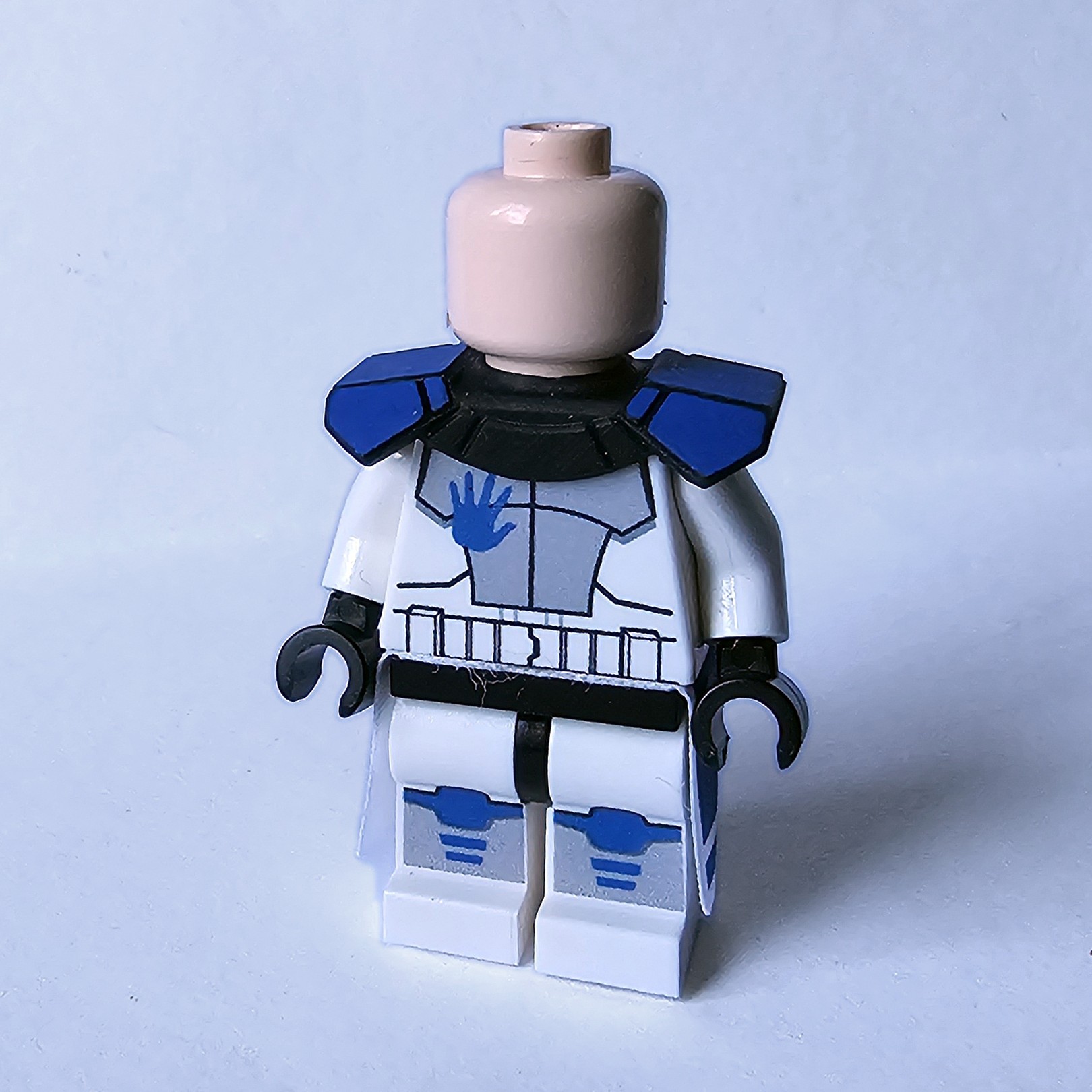 Blue lego star wars figure best sale