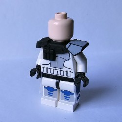 LPB - ARC Gray Pauldron + Right Pockets (Hand painted) Star Wars Minifig