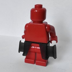 LPB - Kama Waistcape Rex (Black) Star Wars Custom Minifig Accessories