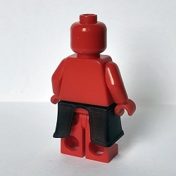 LPB - Kama Waistcape (Noir) Accessoires pour Minifig Lego Star Wars