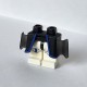 LPB - Kama Waistcape Rex (Noir) Bleu (Peint à la main) pour Minifig Lego Star Wars