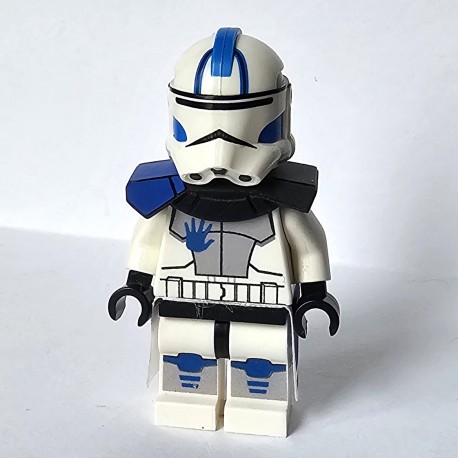 LPB - Epaulière ARC Bleu (Peint à la main) pour Minifig Lego Star Wars