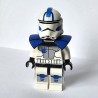 LPB - Epaulière Double Bleu (Peint à la main) pour Minifig Lego Star Wars
