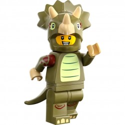 LEGO® Minifig Série 25 - le fan déguisé en tricératops - 71045
