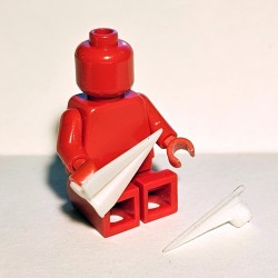 LPB - "Paper Plane" for Minifig Lego Custom 3D print