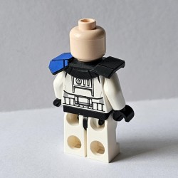 LPB - 501st Officer Pauldron + Mag (Hand painted) Star Wars Minifig Lego