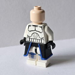 LPB - Kama Waistcape Bleu (Peint à la main) pour Minifig Lego Star Wars