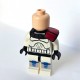 LPB - Epaulière Rouge foncé (Peint à la main) pour Minifig Star Wars
