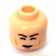 Lego - Light Flesh Minifig, Head Dual Sided, Han Solo
