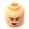 Lego - Light Flesh Minifig, Head Dual Sided, Han Solo
