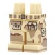 Lego Custom Minifig CITIZEN BRICK Jambes - Tricolor (Tan) (La Petite Brique)