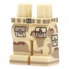 Lego Custom Minifig CITIZEN BRICK Jambes - Tricolor (Tan) (La Petite Brique)