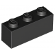 LEGO® Brique 1x3 (3622 Noir)