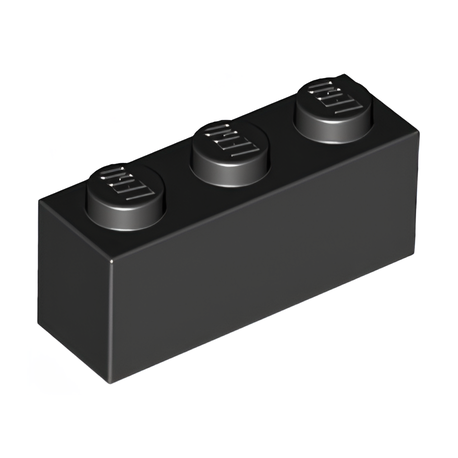 LEGO® Brique 1x3 (3622 Noir)