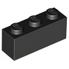 LEGO® Brique 1x3 (3622 Noir)