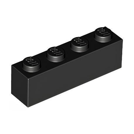 LEGO® Brique 1x4 (3010 Noir)