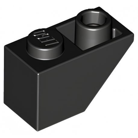 LEGO® Brique inversée 45 2x1 (3665 Noir)