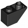 LEGO® Brique inversée 45 2x1 (3665 Noir)
