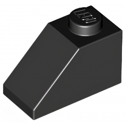 LEGO® Slope Brique inclinée 45 2x1 (3040 Noir)