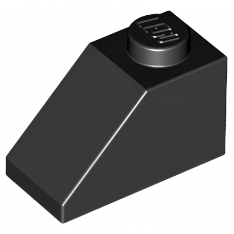 LEGO® Slope Brique inclinée 45 2x1 (3040 Noir)