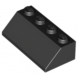 LEGO® Slope Brique inclinée 45 2x4 (3037 Noir)