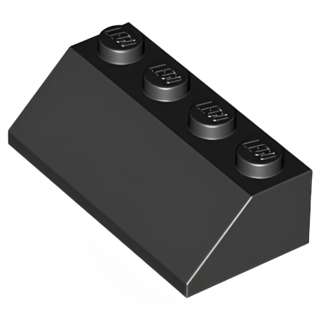 LEGO® Slope Brique inclinée 45 2x4 (3037 Noir)