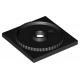 LEGO® Turntable 4x4 Square Base, Locking (61485 Black)