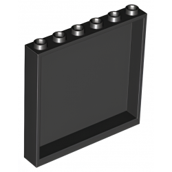 LEGO® Panel 1x6x5 (59349 Black)