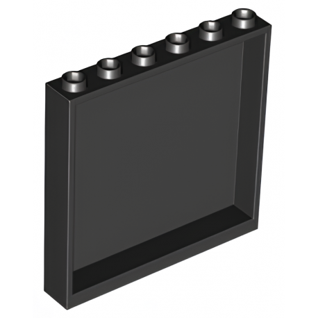 LEGO® Panel 1x6x5 (59349 Black)